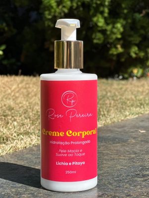 Creme Corporal Lichia e Pitaya - Rose Pereira